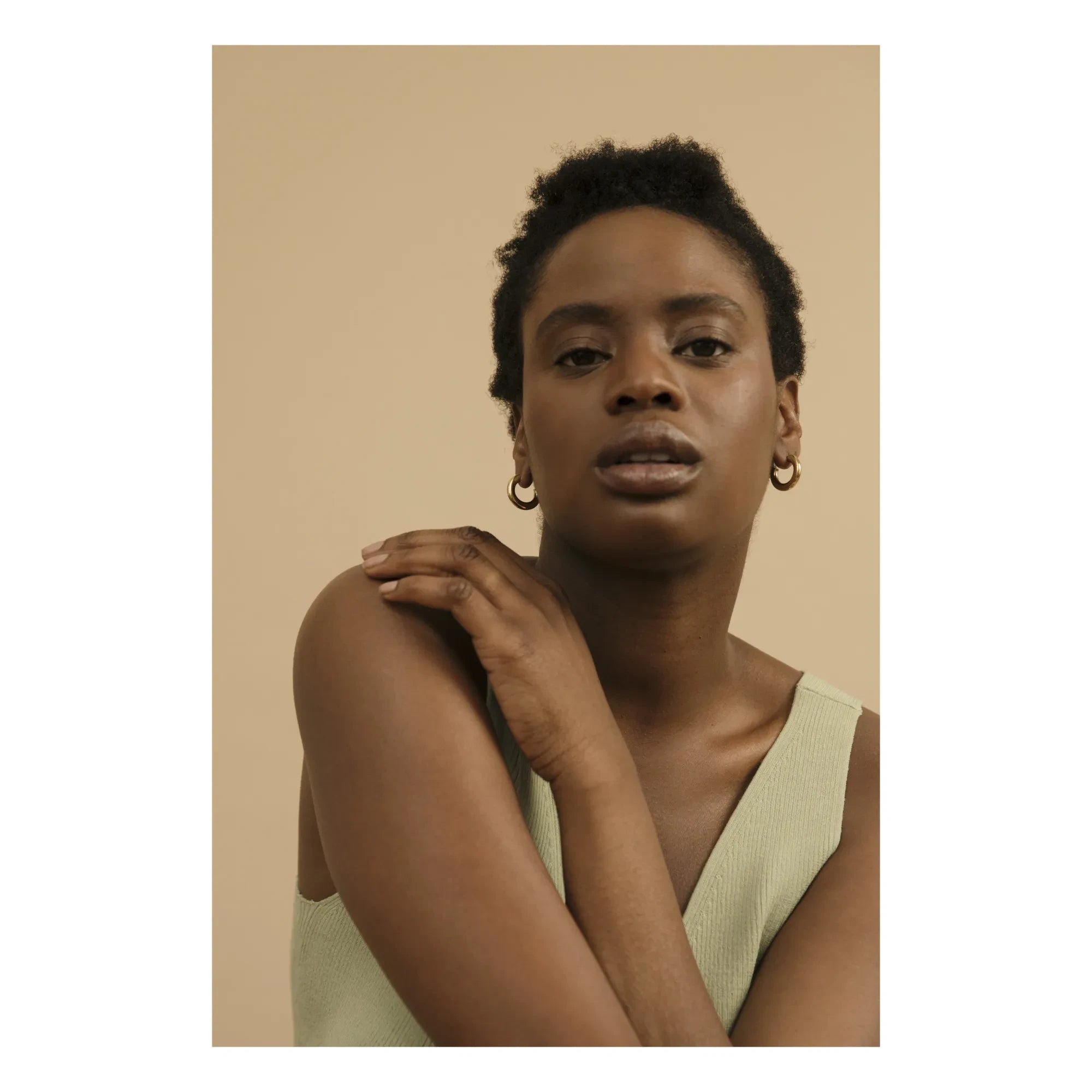 Louise Damas - Créoles Le Poli | Gold