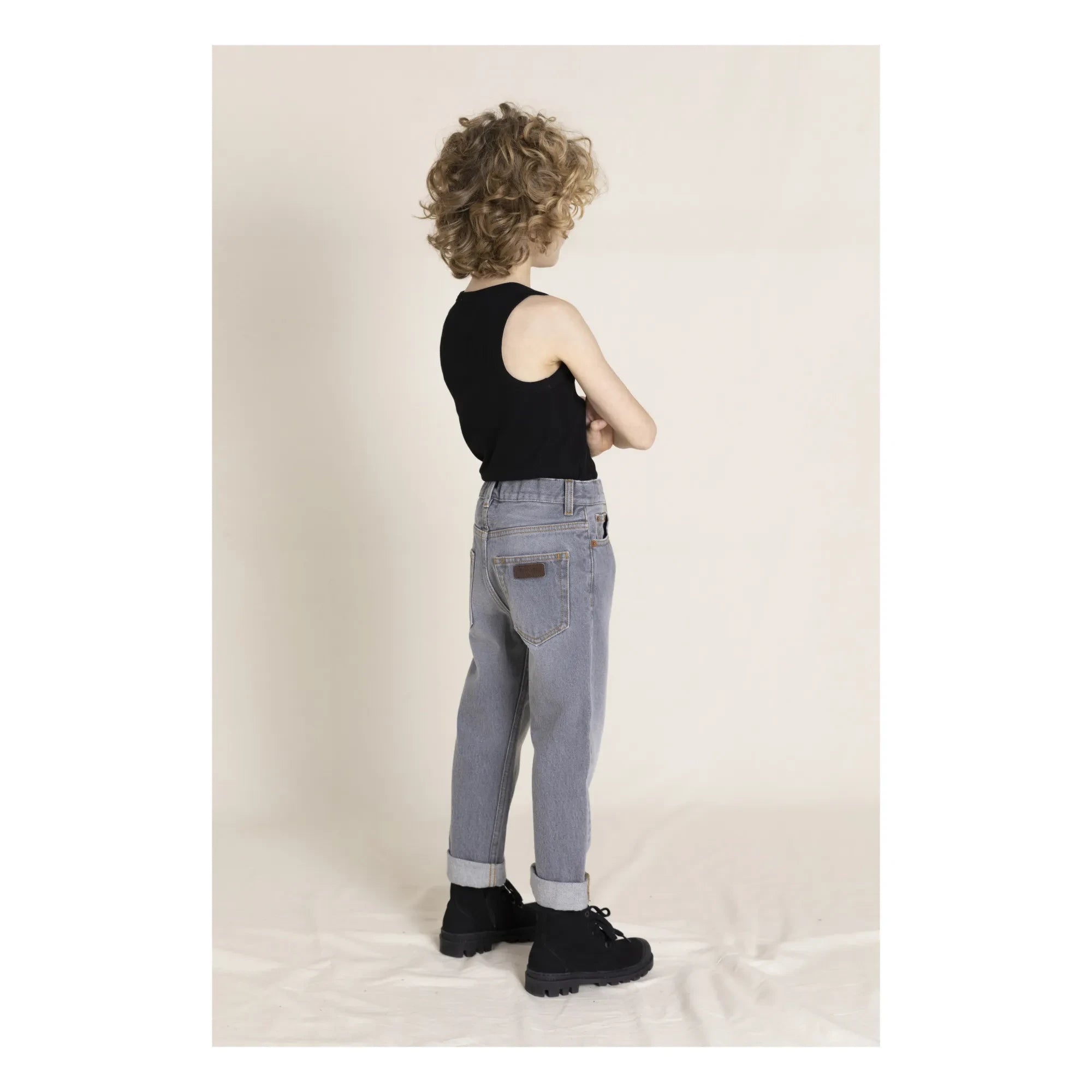 Finger in the nose - Ollibis Baggy Jeans | Gray Denim