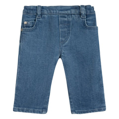 Tartine et Chocolat - Plain Baby Denim Pants | Blue