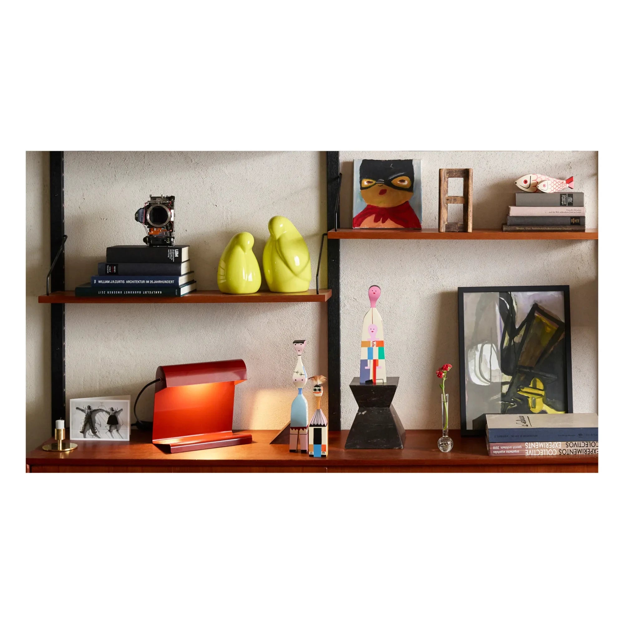 Vitra - Jean Prouvé Office Lamp | Japanese Red