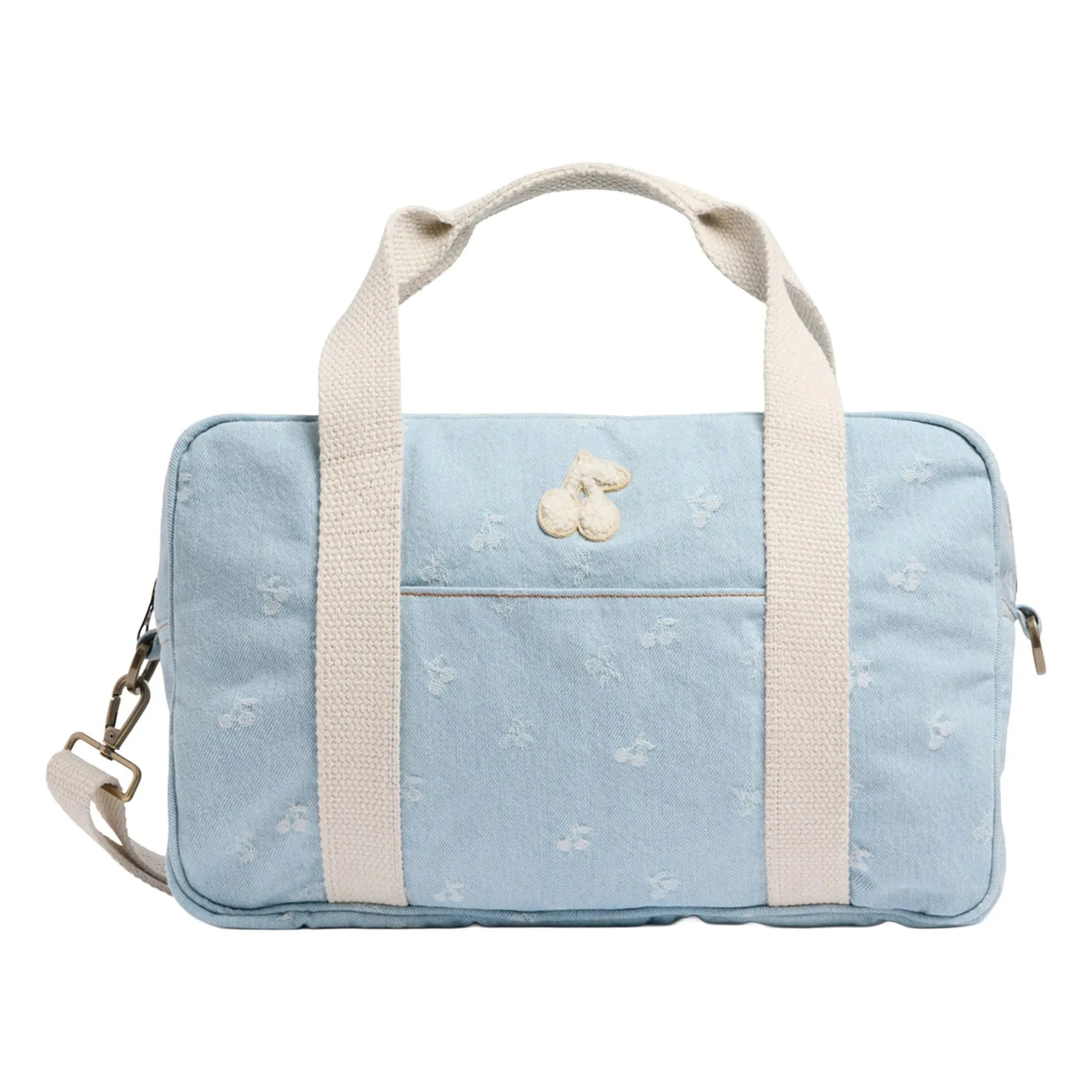 Bonpoint - Gigia Cherry Bag | Light Blue