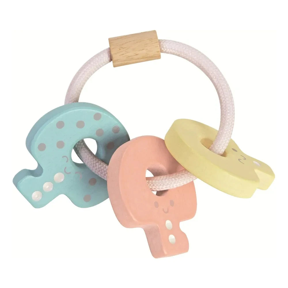 Plan Toys - Pastel Keychain Rattle