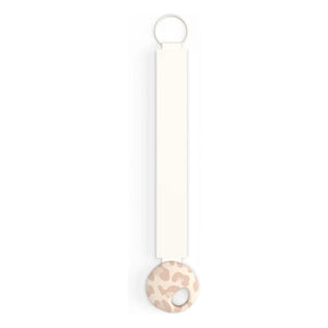 Elhée - Pebble Graouu Pacifier Clip | Pink
