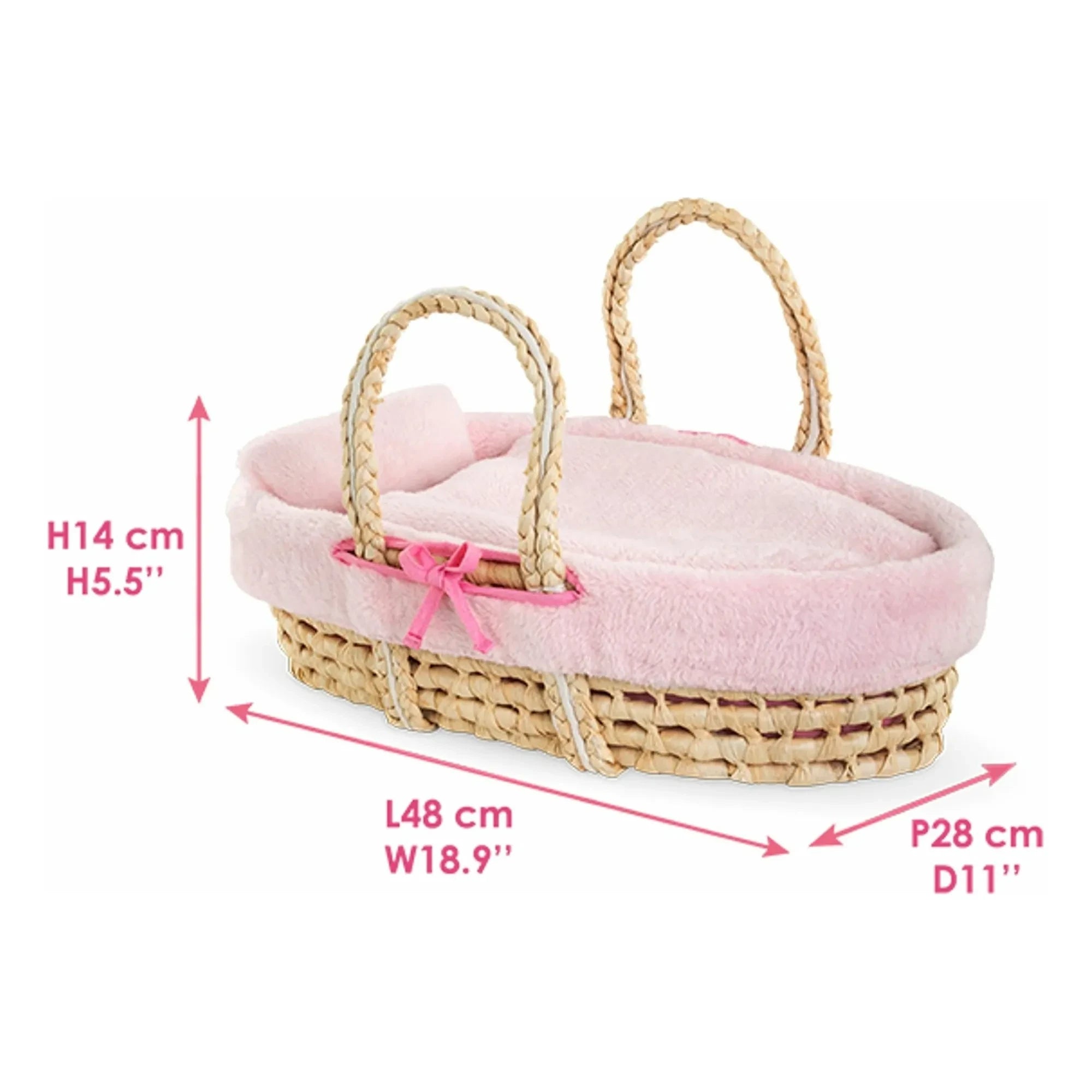 Corolle - Crib 36 cm | Pale Pink