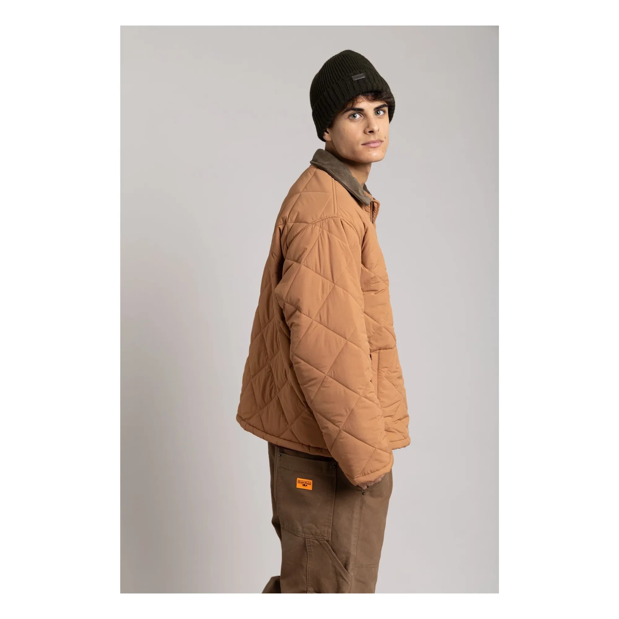 Smallable Man - Lonzo Quilted Jacket | Camel