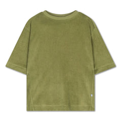 Repose AMS - Organic cotton towel T-shirt | Khaki