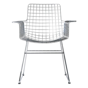 HKliving - Metal Chair | Chrome