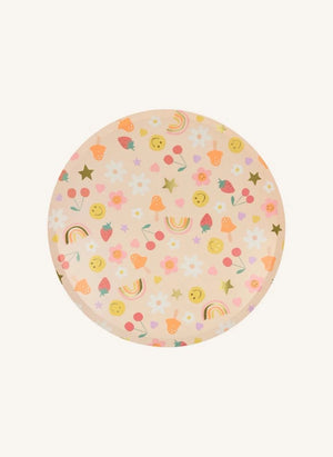 Meri Meri - Happy Icons large plates - set of 8