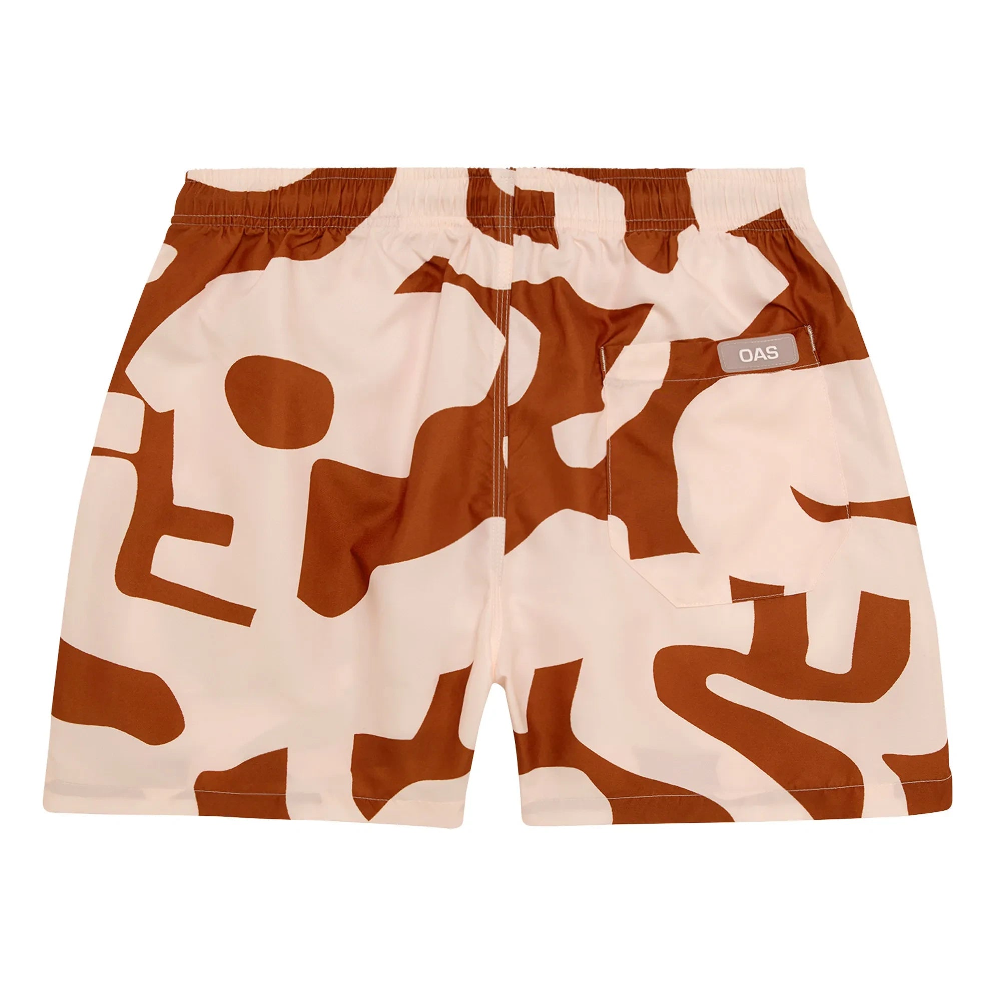 OAS - Russet Puzzlotec Bath Shorts | Terracotta