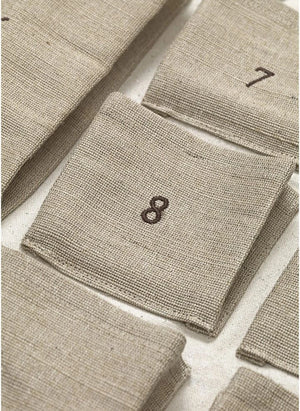 Ferm Living - Organic Cotton Pine Advent Calendar