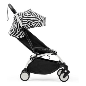 Stokke® - YOYO³ 6+ Baby Stroller White Frame | Zebra