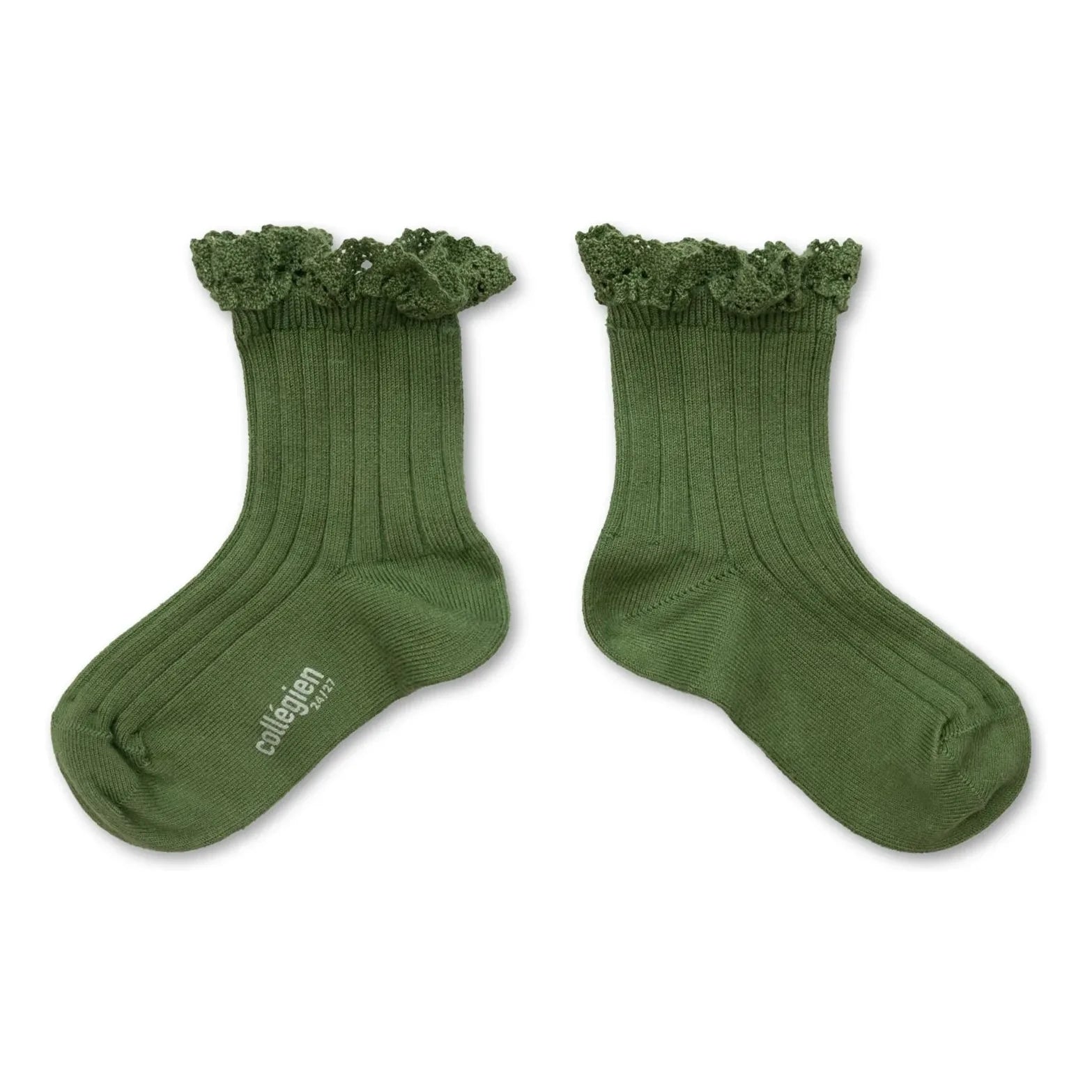 Collégien - Lili Lace Ruffled Socks | Avocat
