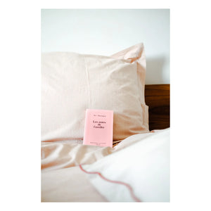 Scarlette Ateliers - Grace Handwoven Cotton Pillowcases - Set of 2 | Red
