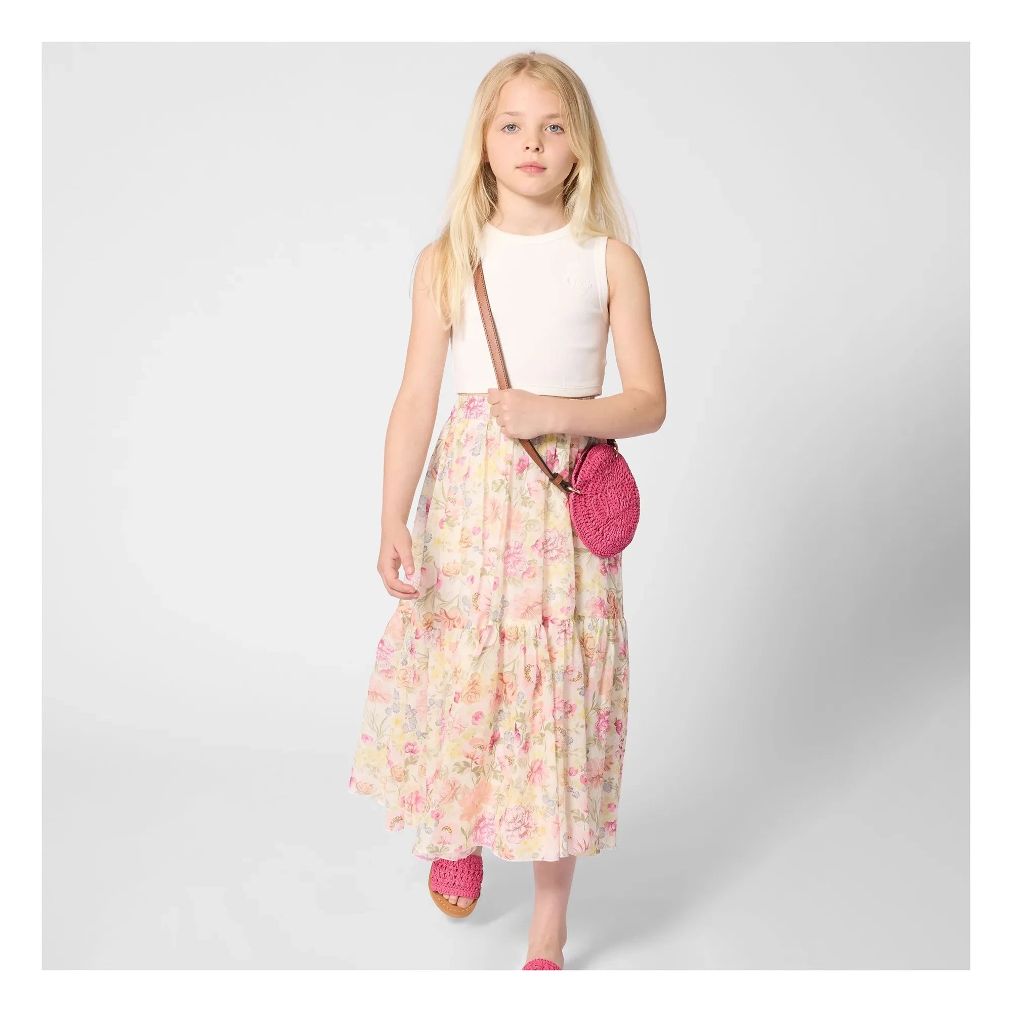 Chloé - Soleil Sandals | Fuchsia