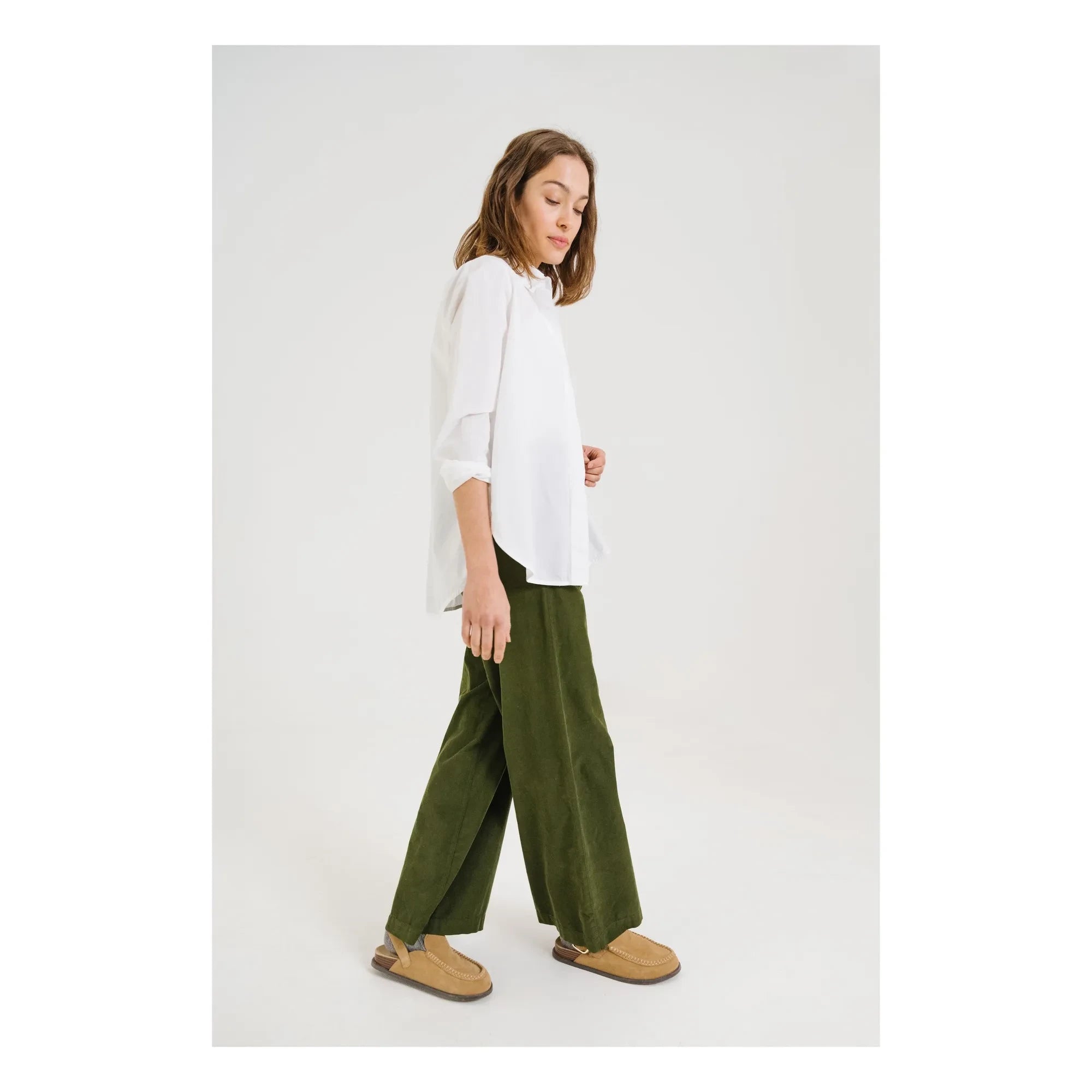 Sacrécoeur - Julie Cotton Poplin Shirt | White