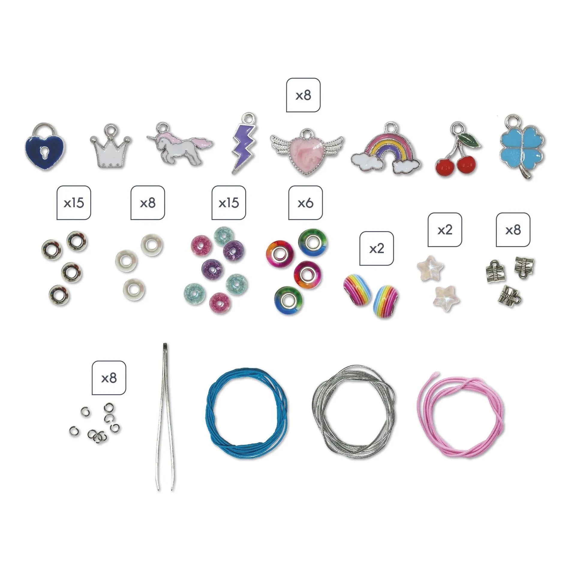 Janod - Feel-Good Bracelets Making Kit - Janod x Hachette