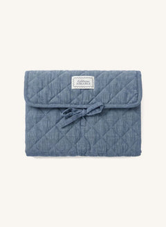 Editions Aimable - Marcel nomad changing mat | Blue Chambray