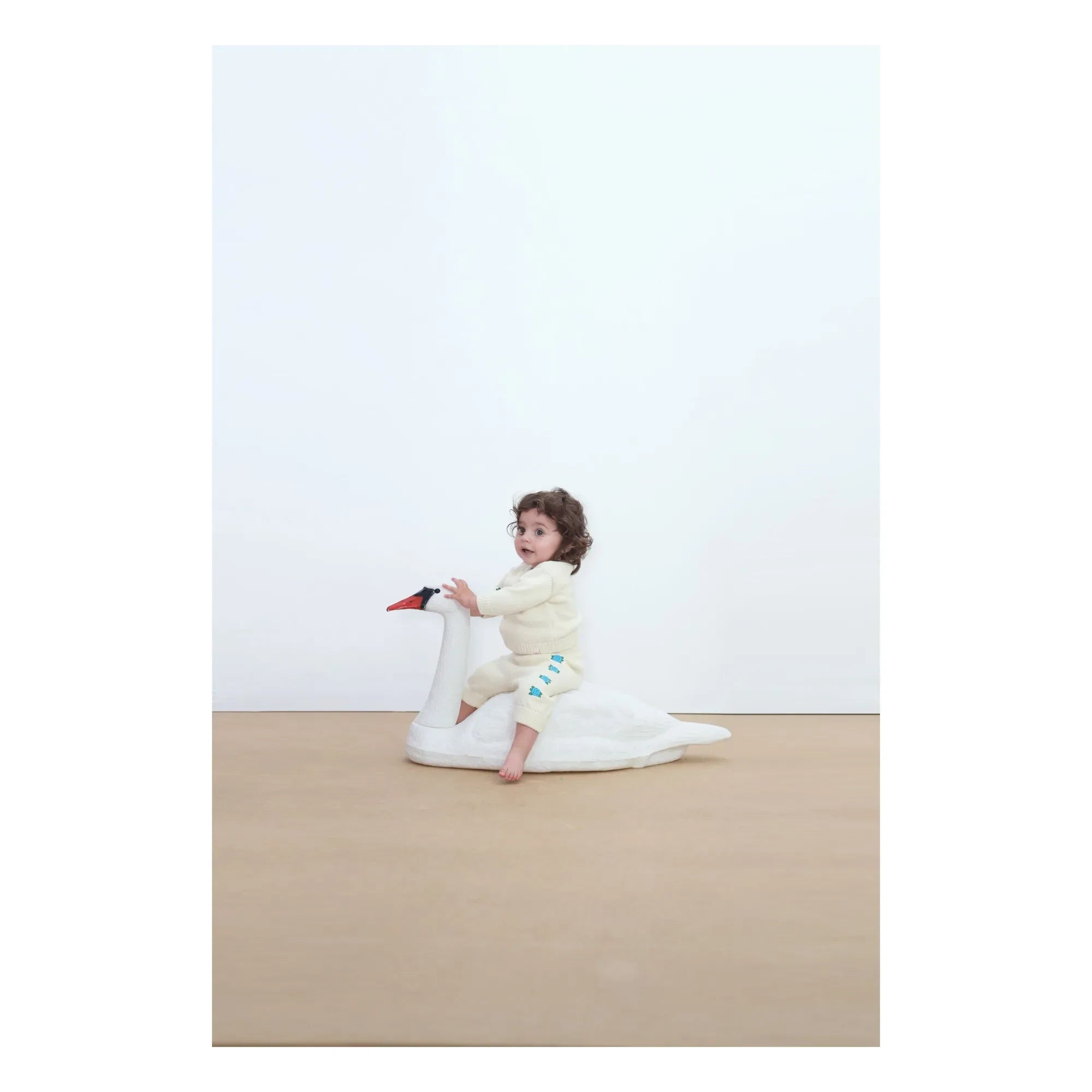 Tinycottons - Rose Embroidered Cardigan | Ecru