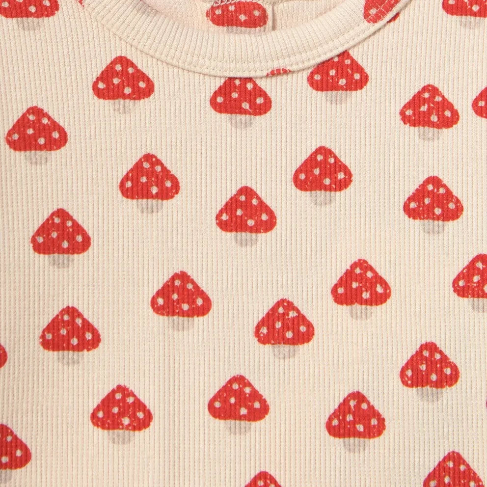 Tinycottons - Organic Cotton Mushroom T-Shirt | Ecru