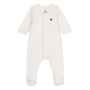 Petit Bateau - Fox Organic Cotton Pajamas | Off-White