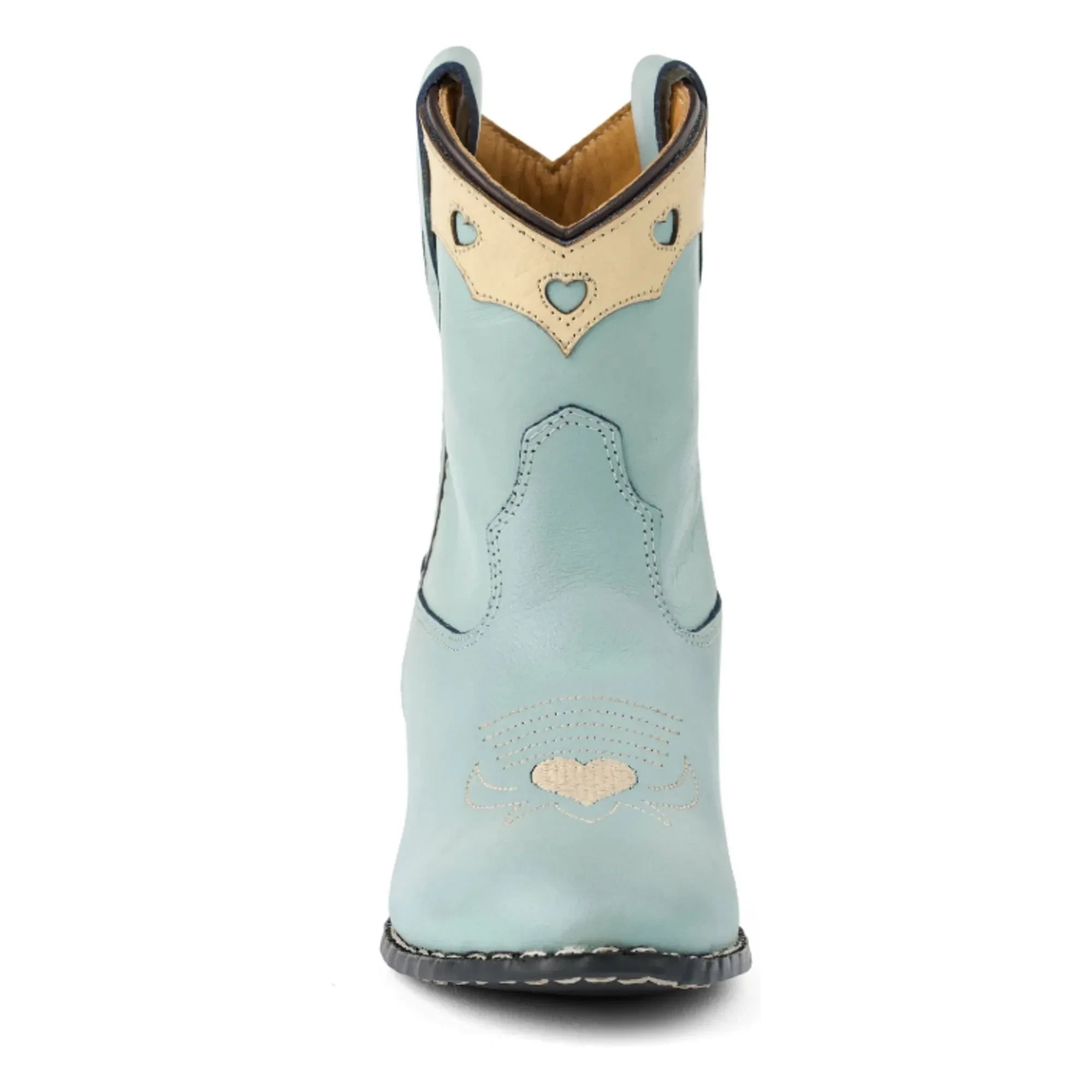 Copenhagen Colors - Short Cowboy Boots - Copenhagen Colors X Bootstock | Light Blue