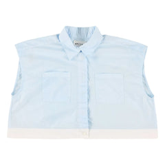 Morley - Xirena Sleeveless Shirt | Light Blue