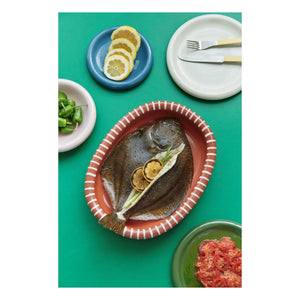 Hay - Barro Terracotta Soup Plates - Set of 2, Rui Pereira | Pink