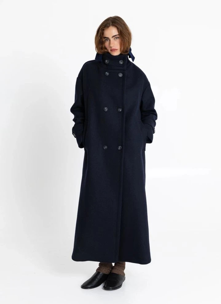 Smallable Woman - Yesim Wool Coat | Navy