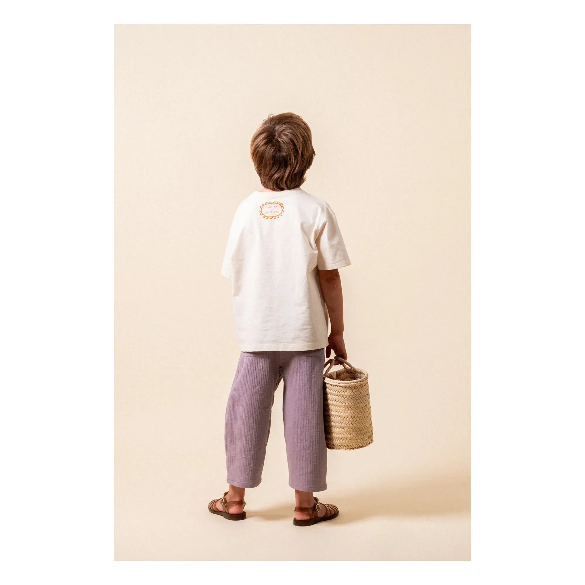 birinit - La Siesta Organic Cotton T-Shirt | Ivory