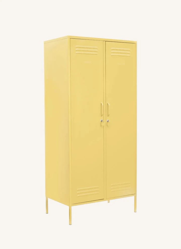Mustard Made - Twinny Metal Cabinet | Pale Yellow