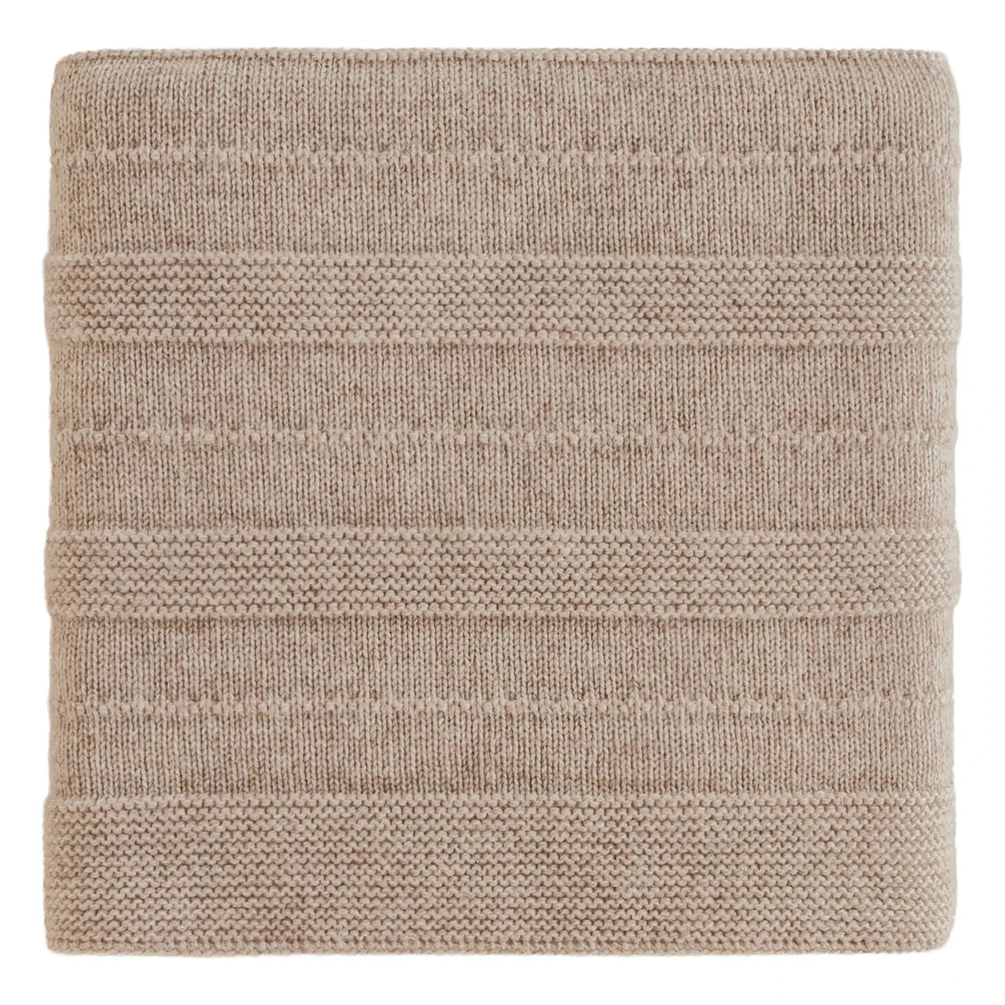 Hvid - Holly Merino Wool Blanket | Sand
