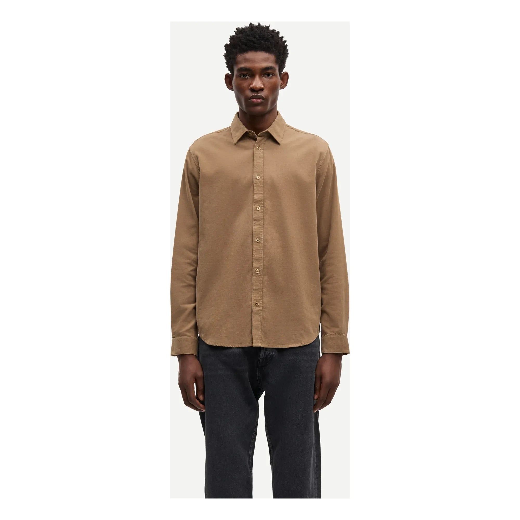 Samsoe Samsoe - Saliam Shirt | Brown