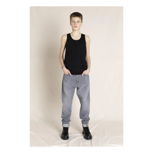 Finger in the nose - Ollibis Baggy Jeans | Gray Denim
