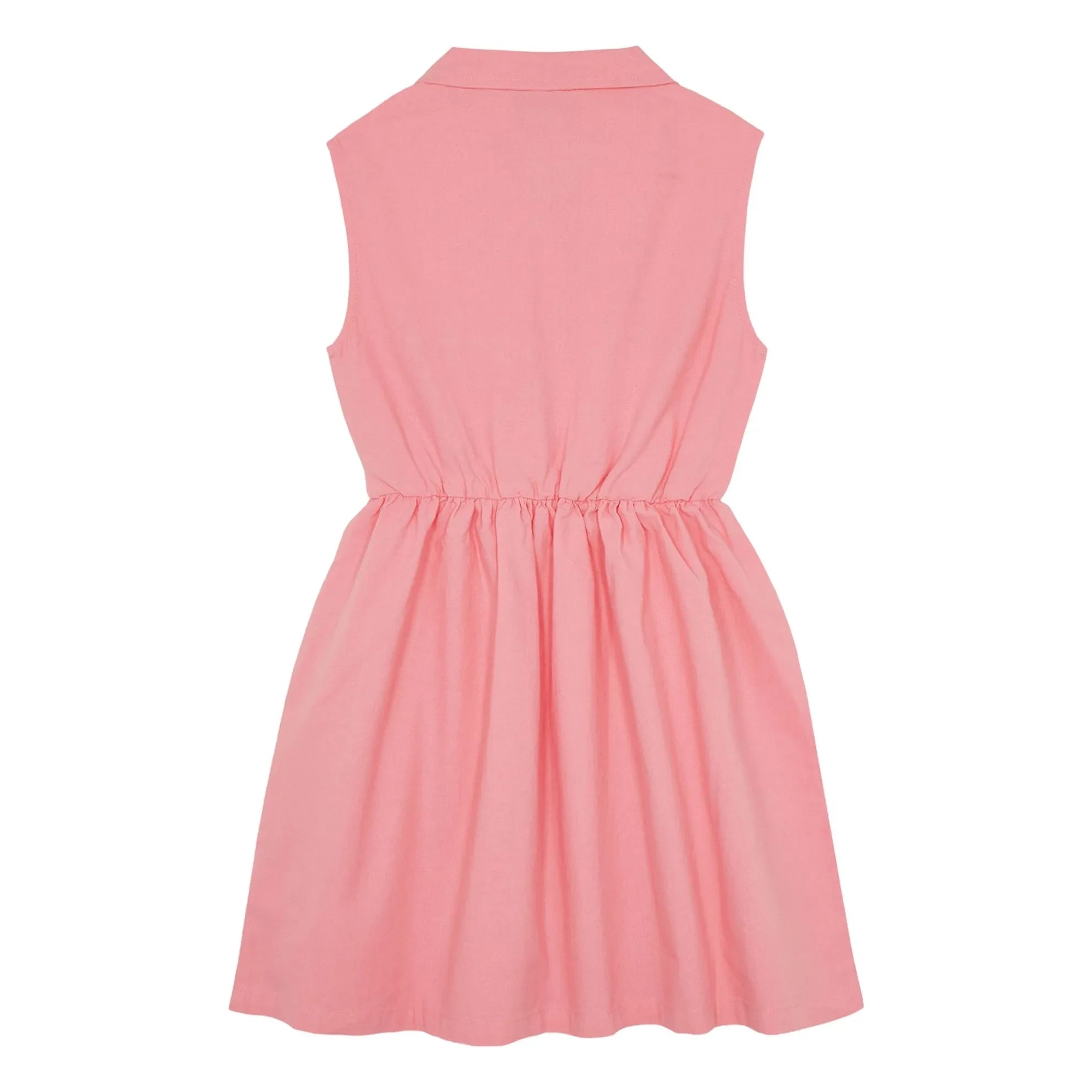 The Campamento - Mi-Long Floral Dress | Candy pink