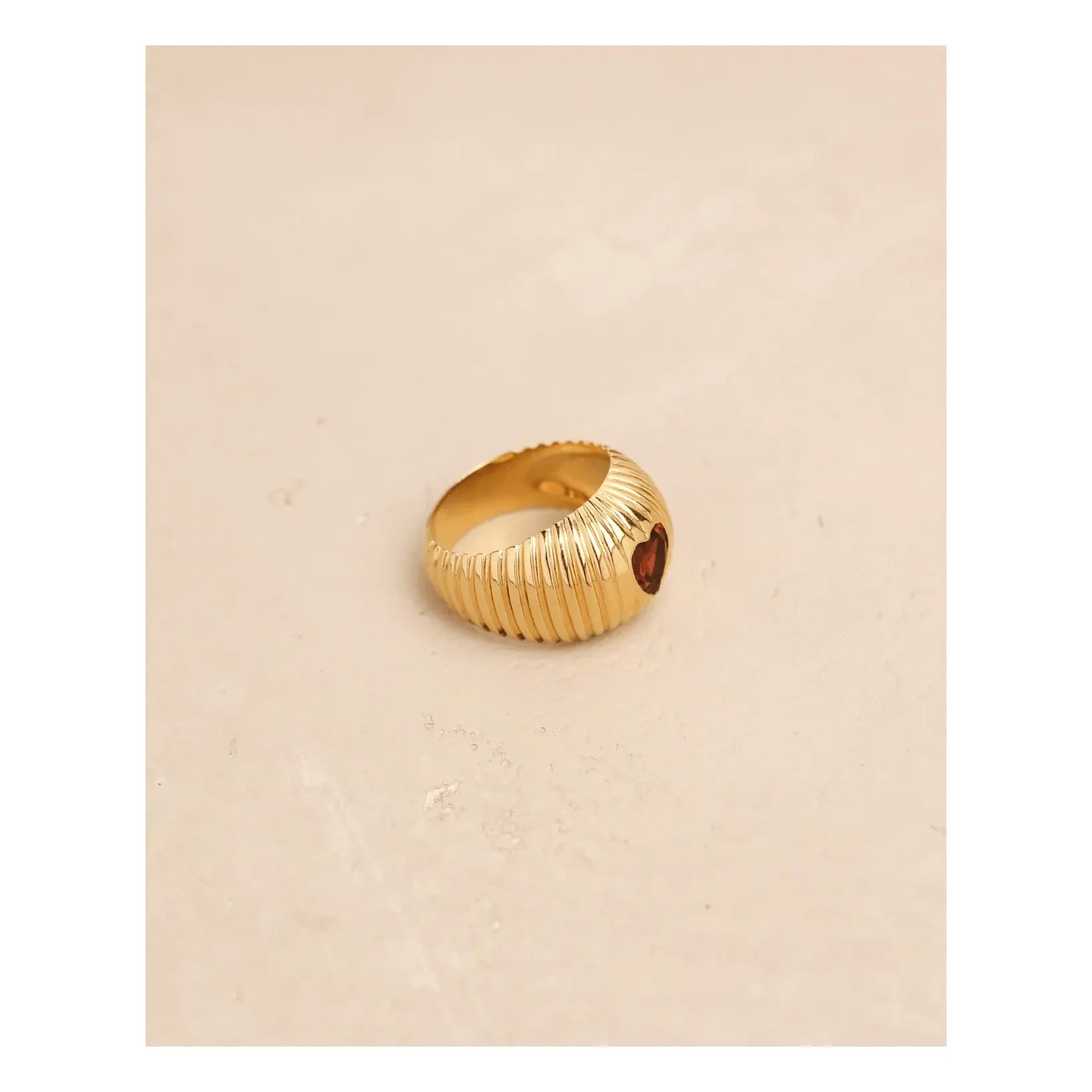 Tityaravy - Prema Garnet Ring | Garnet