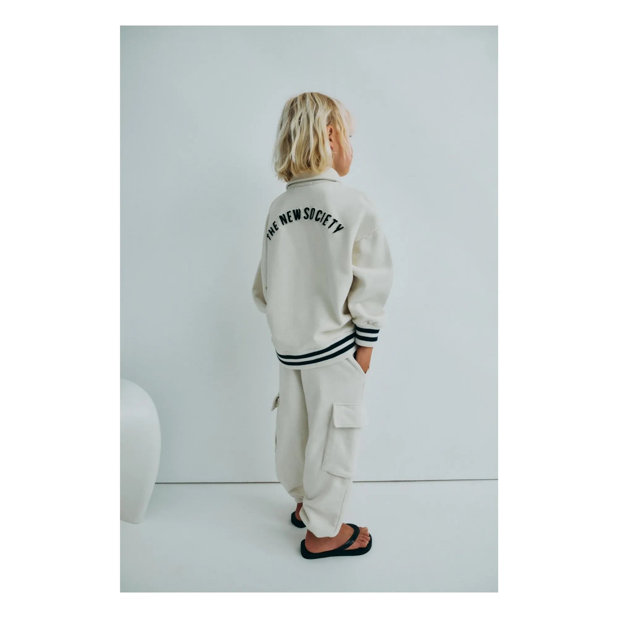 the new society - Jogger Kargo Finnia | Ecru