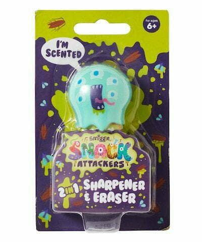 Smiggle - Snack Attackers Kalemtıraş-Dinossi