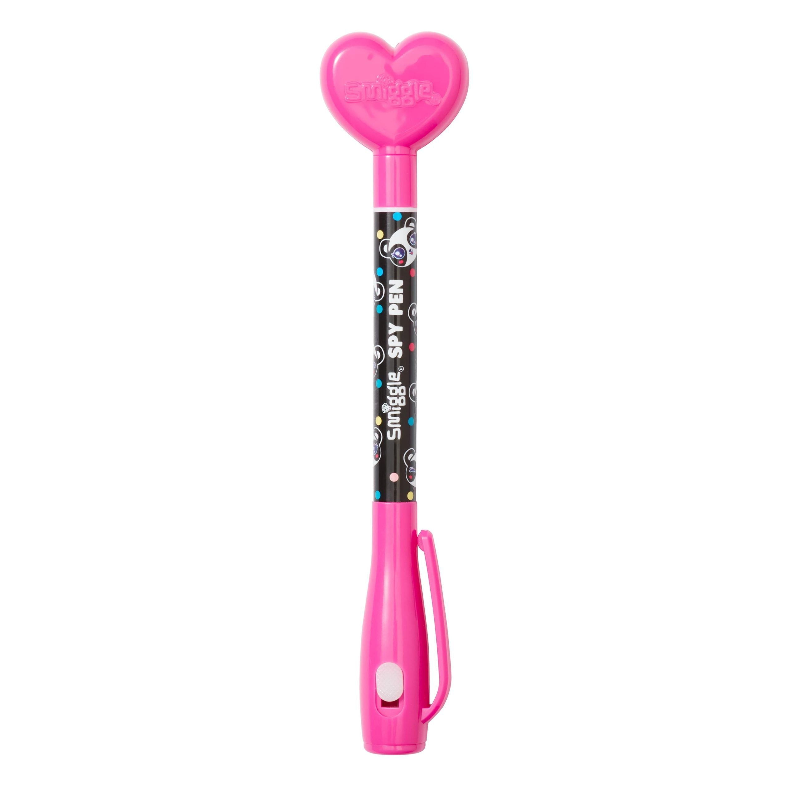Smiggle - Budz Işıklı Casus Görünmez, Tükenmez Kalem-Dinossi