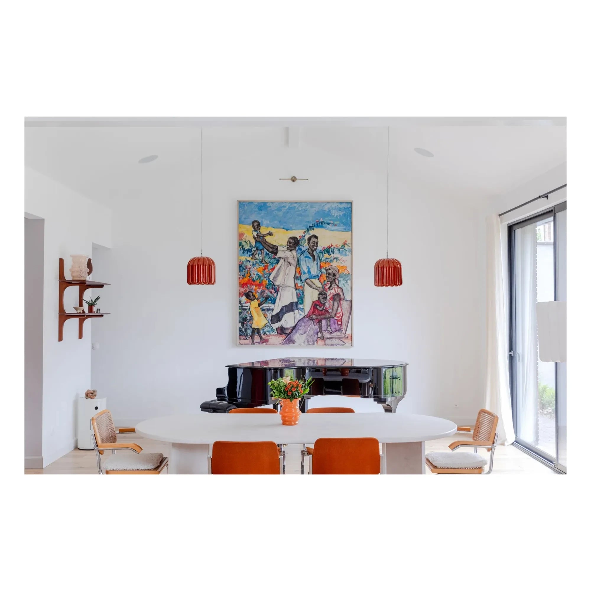 Cosin - Cinnamon Colored Pendant | Terracotta