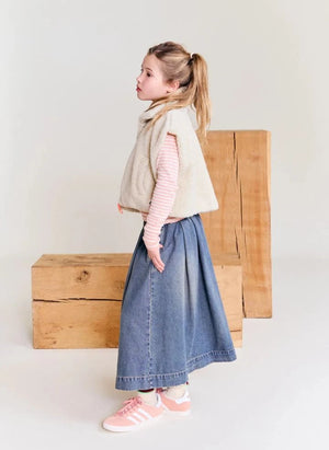 AO76 - Seilah Sleeveless Jacket | Cream