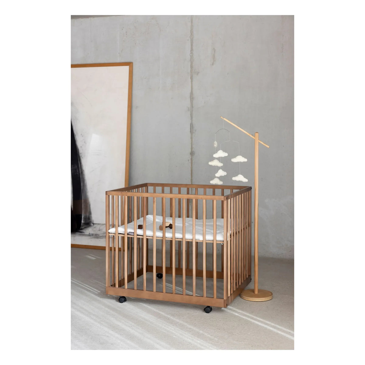 Quax - Mobile stand | Beech wood