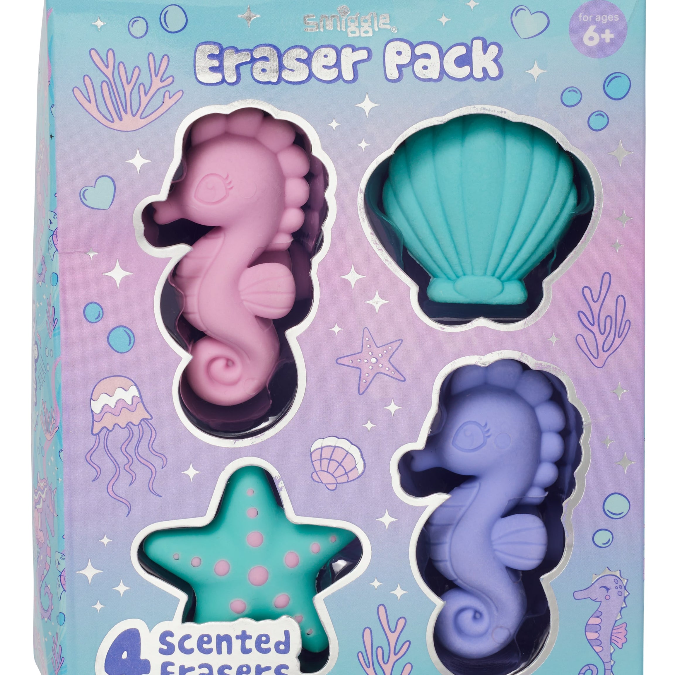 Smiggle - Epic Kokulu Silgi Seti-Dinossi