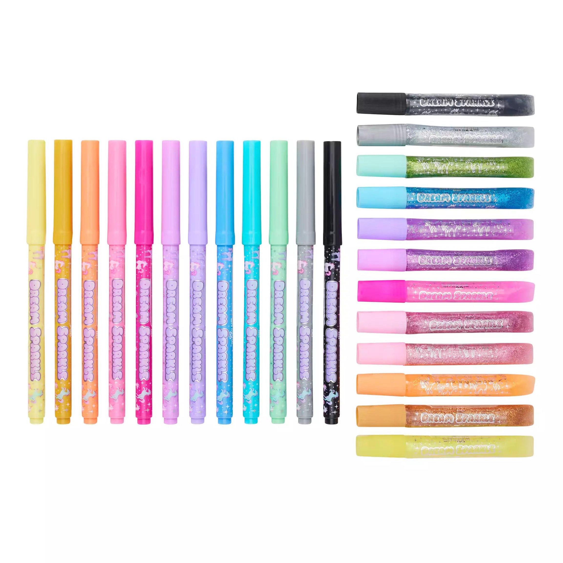 Smiggle - Dream Sparkle Renkler ve Parıltılar Kırtasiye Seti-Dinossi