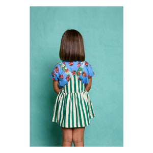 Favorite People - Striped Fragola Salopet Dress | Green