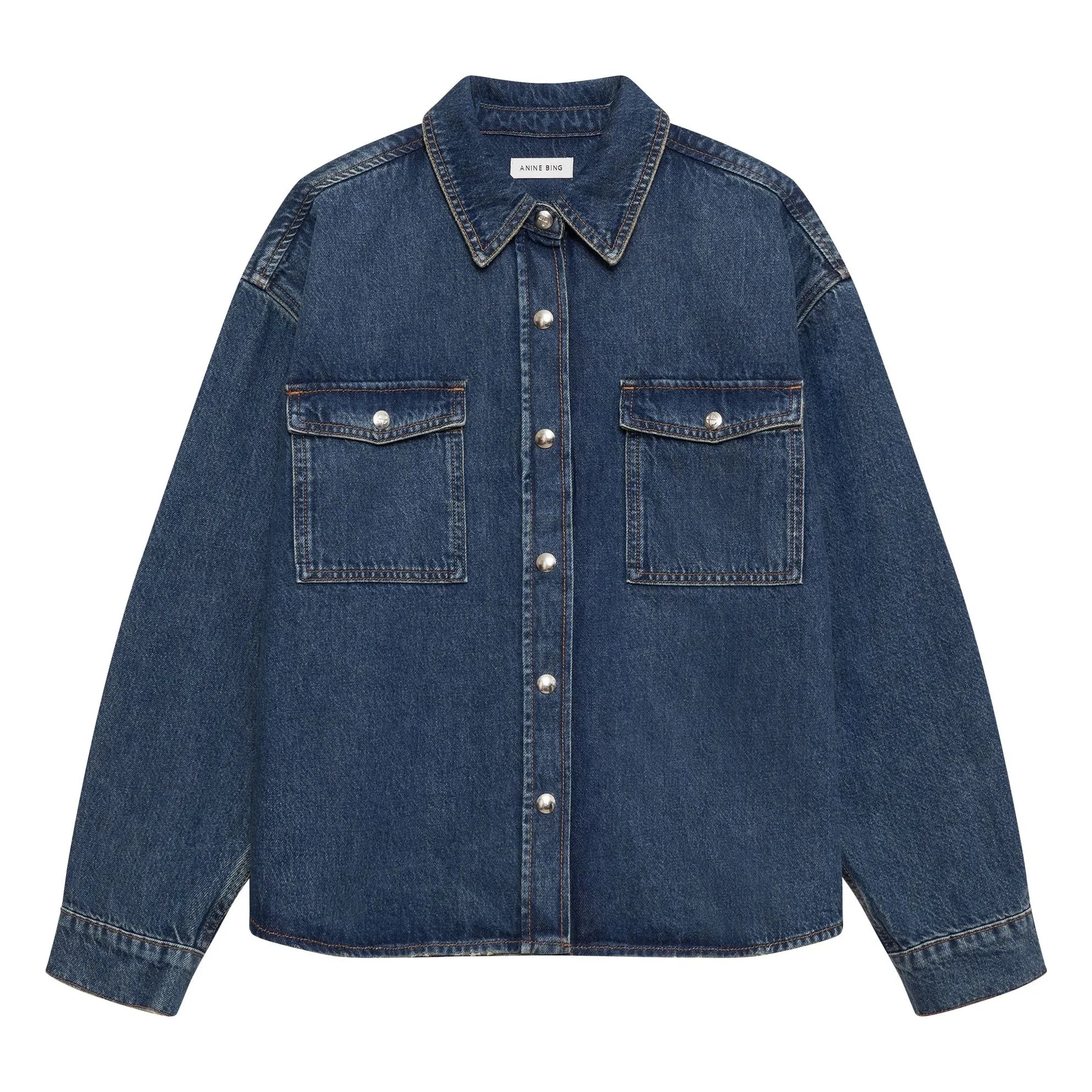 Anine Bing - Paxton Denim Shirt | Blue