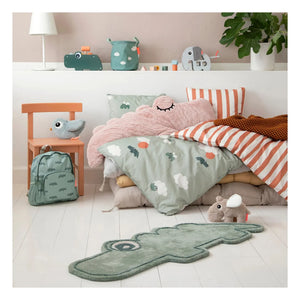 Done by Deer - Croco Rug | Green
