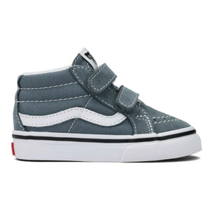 Vans - Scratch Sneakers SK8-Mid Reissue V Color Theory | Gri mavi