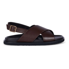 Anthology Paris - Yoko Oxford Sandals | Chocolate
