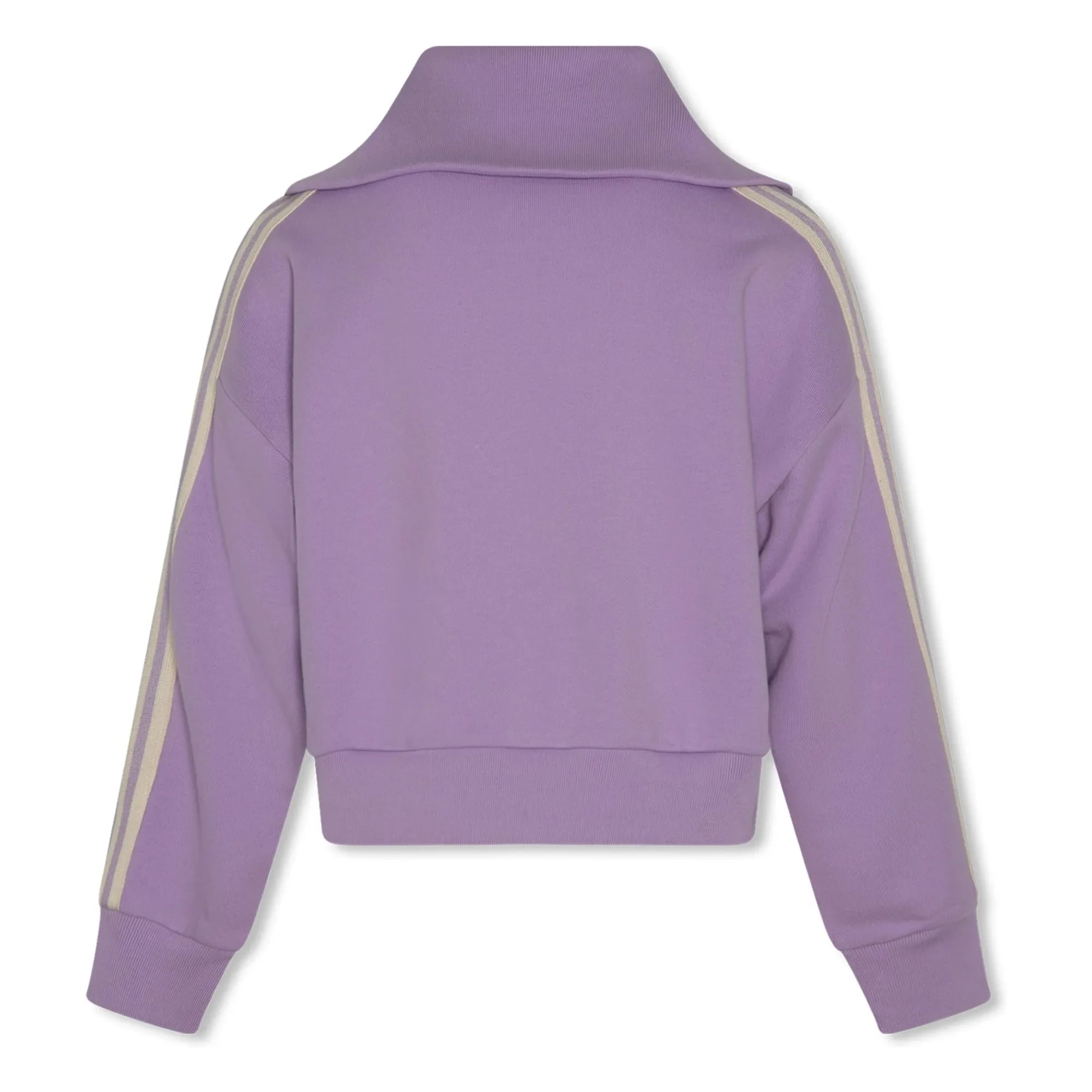 AO76 - Jane recycled cotton zip-up sweatshirt | Lilac