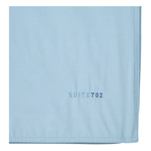 Suite 702 - Organic Percale Duvet Cover | Light blue